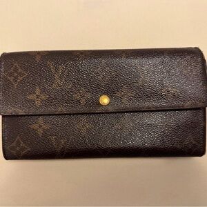 Louis Vuitton Dark Brown Monogram Wallet